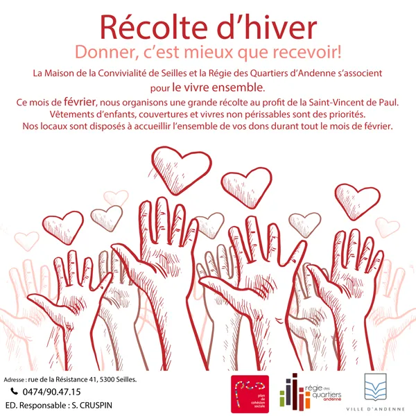 Image illustrant l'article « Donner, c'est mieux que recevoir ! » de l'EPN de Seilles.