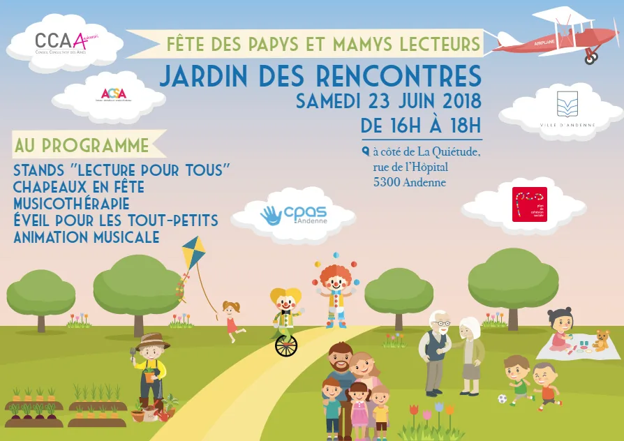 Image illustrant l'article « Fête des papys et mamys lecteurs... » de l'EPN de Seilles.