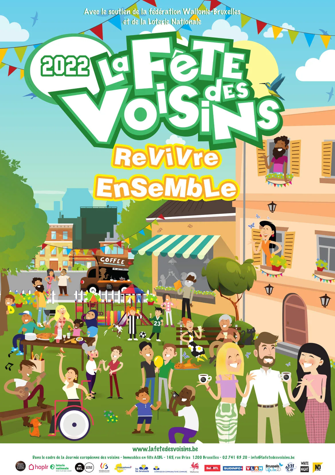 Image illustrant l'article « Fête des voisins le 20 mai 2022 dès 18h00...! » de l'EPN de Seilles.
