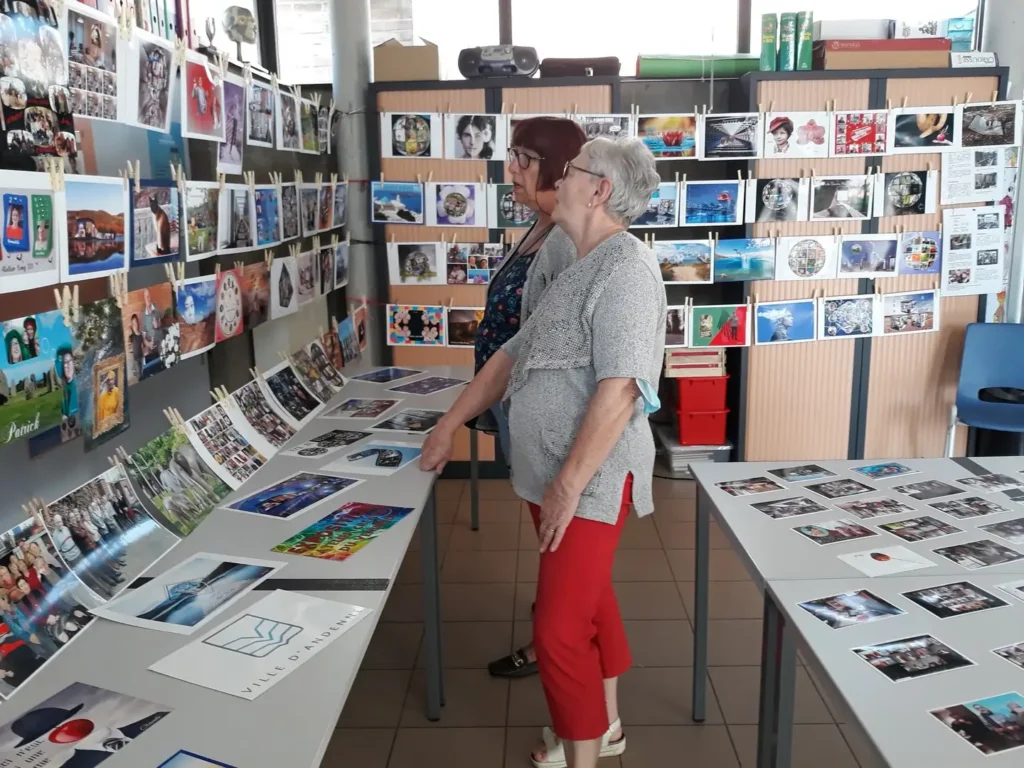 Atelier créatif multimédia seniors EPN de Seilles photomontage intelligence artificielle