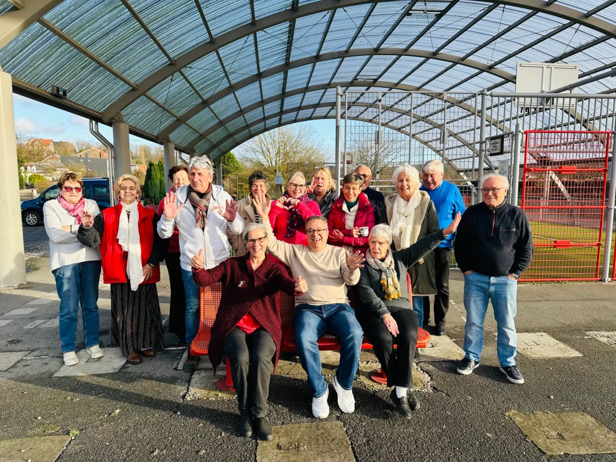 Photo de groupe de la 6e session (F25) – Atelier itsme® l'identité numérique à l'EPN de Seilles, 2025