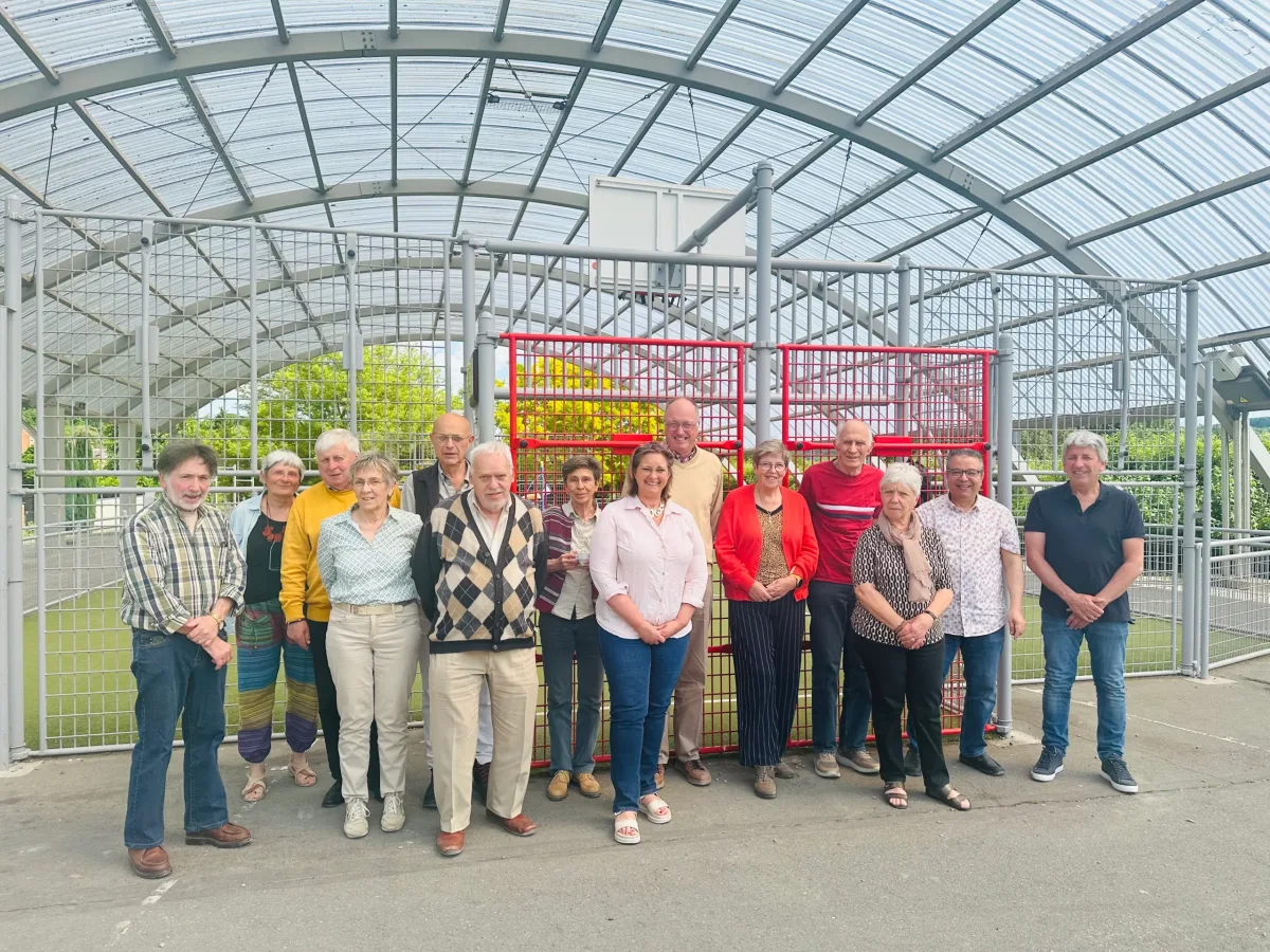Photo de groupe de la première session de la formation Les Objets Connectés – Santé et Sécurité à l’EPN de Seilles, 2025