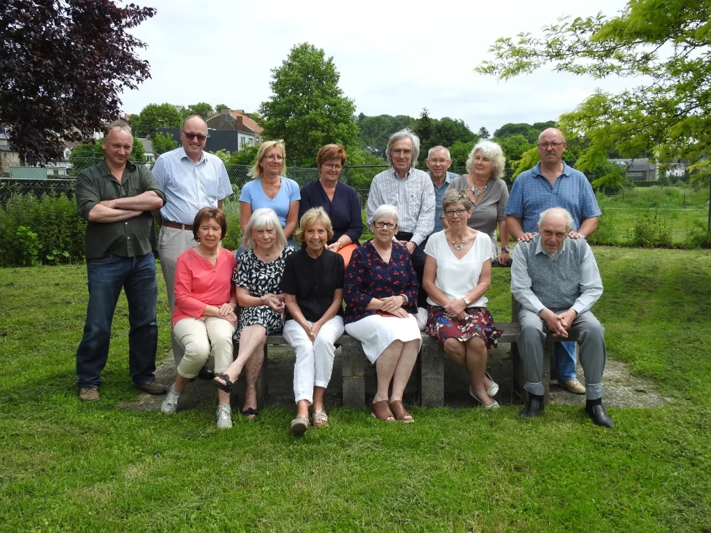 Photo de groupe de la formation Inclusion Numérique des Seniors - Groupe AC2019 à l’EPN de Seilles